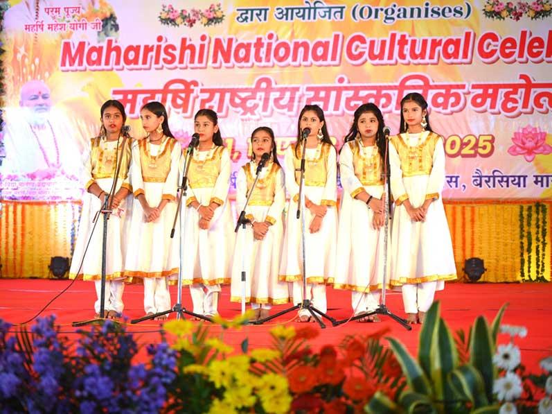 The three-day Maharishi National Cultural Celebration.