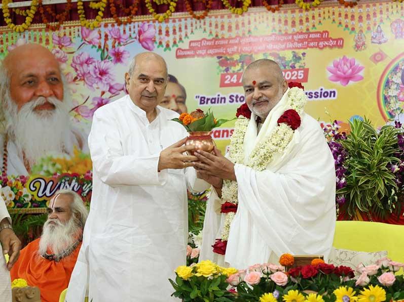 Brahmachari Girish Ji Launches Maharishi World-Blissful World Plan on 25th August 2025.