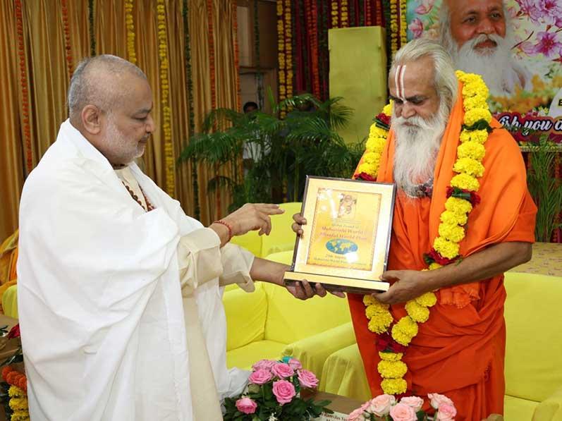 Brahmachari Girish Ji Launches Maharishi World-Blissful World Plan on 25th August 2025.
