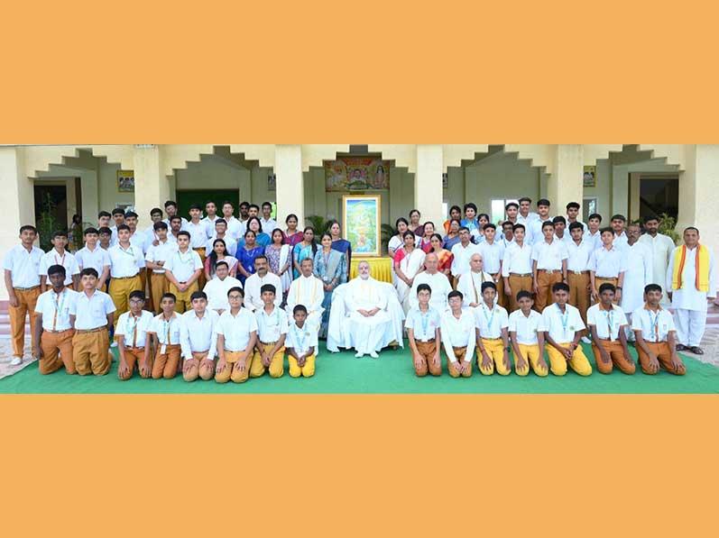 Maharishi Vedic Life Training programme was inaugurated by Ved Vidya Martand Brahmachari Girish Ji, Chairman of Maharishi Group of Educational Institutions at MCEE campus, Bhopal. 144 students and teachers are participating from all over India in this 10 days training programme. Students have been selected out of thousands of students through a written completion. In inaugural address Brahmachari Ji has explained students meaning of Maharishi, Vedic, Life and importance of this training.