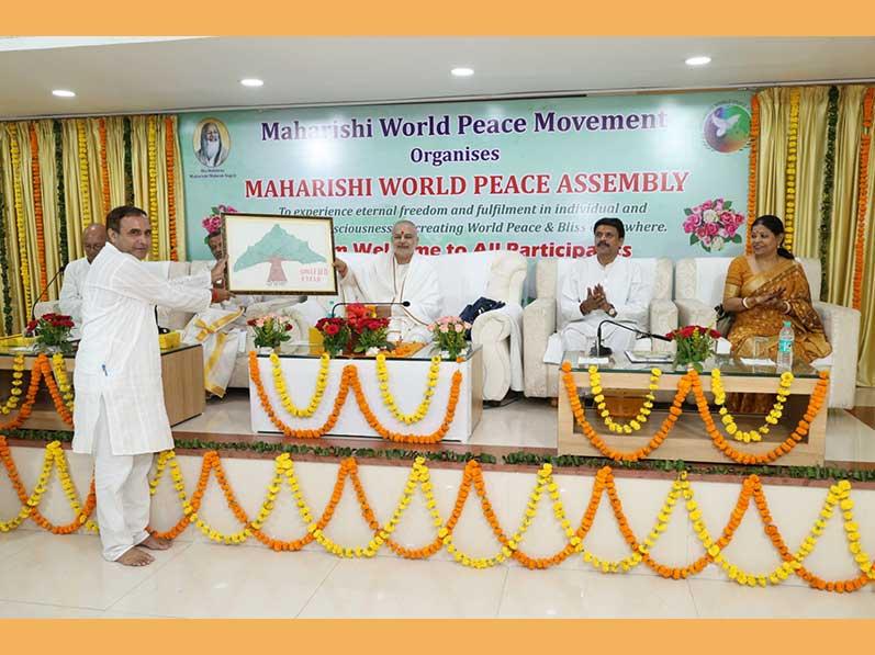 Maharishi World Peace Assembly at Bhopal.