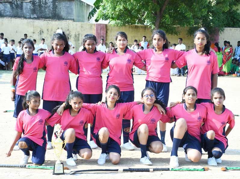 Students of MSE Chennai during Annual Sports Day
Celebration.