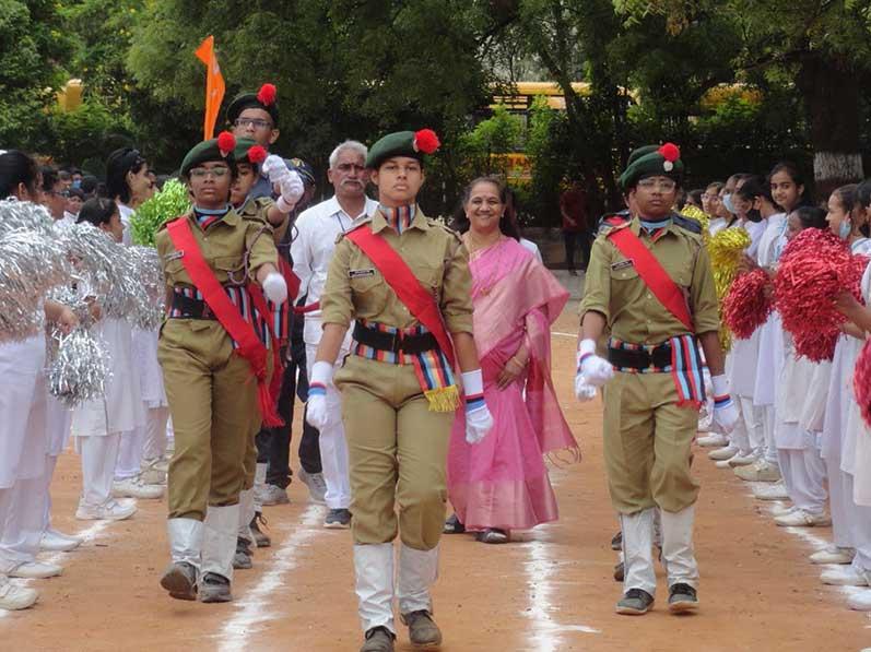 Investiture Ceremony in MVM Hyderabad.