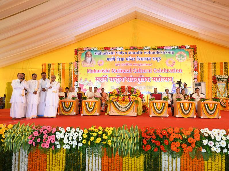 Maharishi National Cultural Celebration was organised on 23, 24 and 25 october 2024 at Lambakheda, Bhopal Madhya Pradesh India.