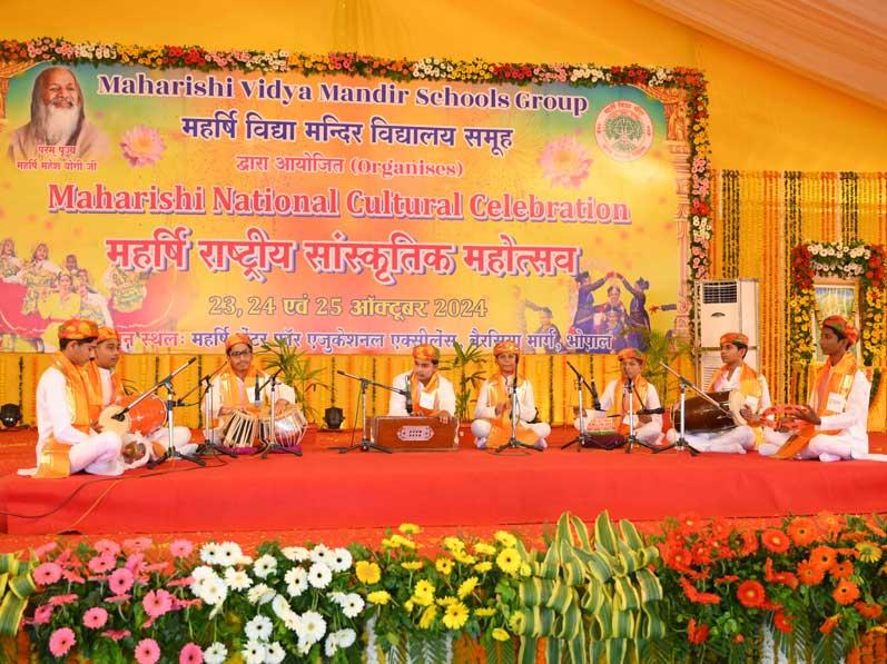 Maharishi National Cultural Celebration was organised on 23, 24 and 25 october 2024 at Lambakheda, Bhopal Madhya Pradesh India.