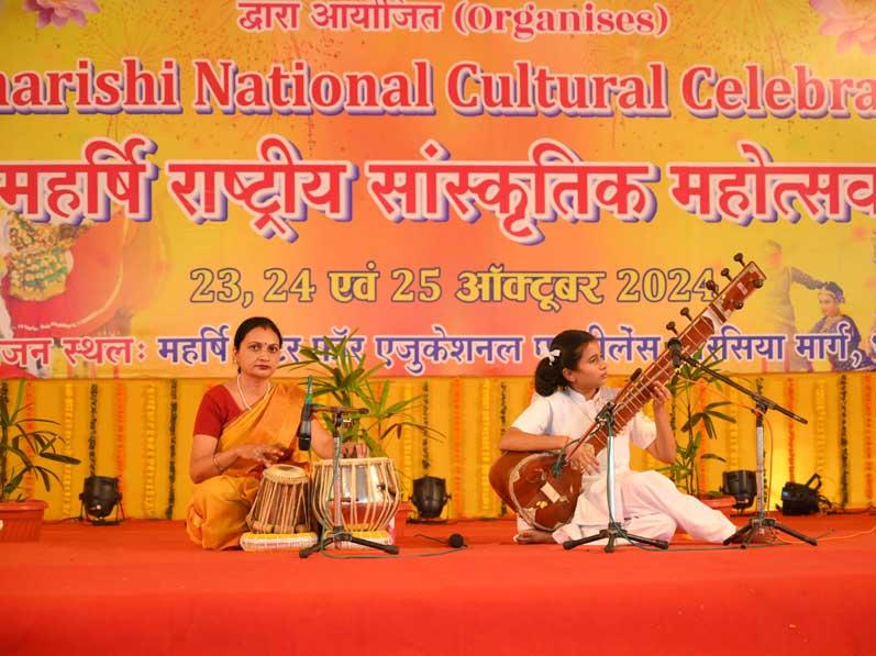 Maharishi National Cultural Celebration was organised on 23, 24 and 25 october 2024 at Lambakheda, Bhopal Madhya Pradesh India.