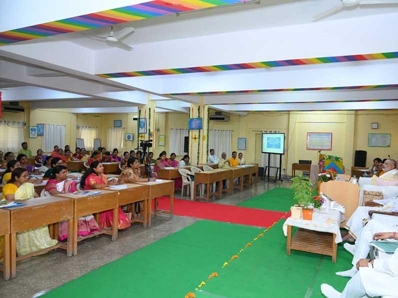 Launch of nationwide training program on consciousness-based education propounded by Maharishi Mahesh Yogi Ji.
A six-day nationwide training program on Maharishi Consciousness-based Education method started from 1 May 2025 at Maharishi Center for Educational Excellence Bhopal.